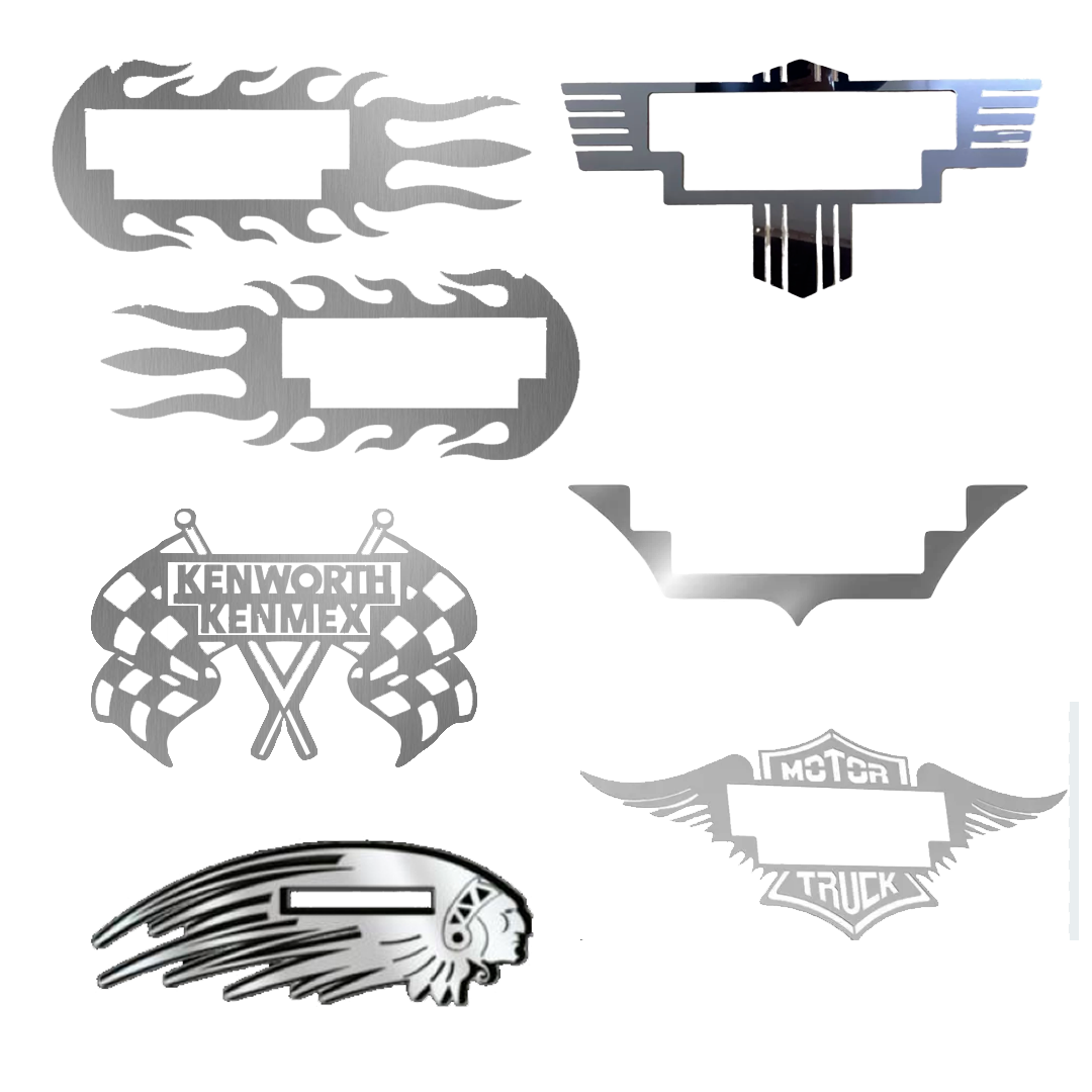 Imagen de Adornos para Emblemas de Acero Inoxidabe